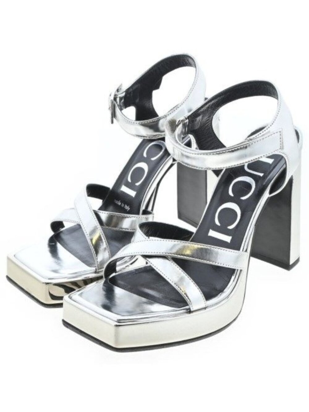 Gucci Sandals Silver
